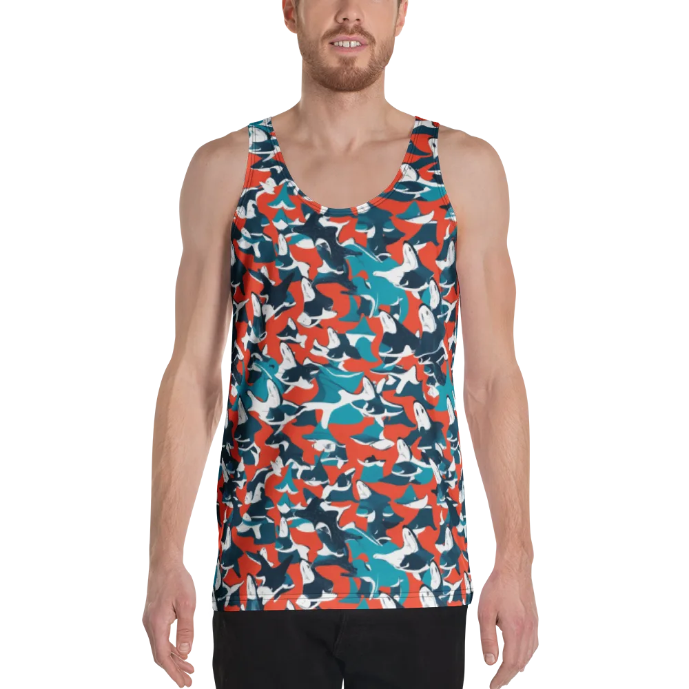 Riptide Arcade on Men's Tank Top — Front