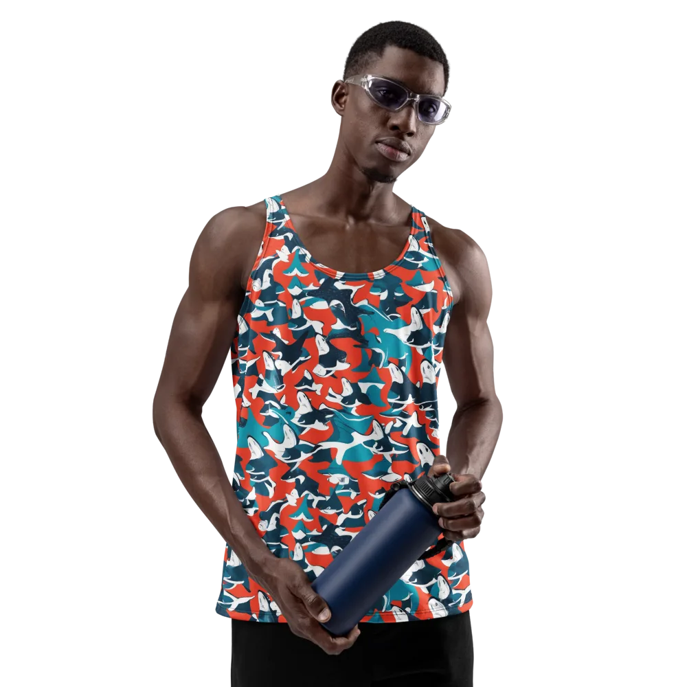 Riptide Arcade on Men's Tank Top — Front
