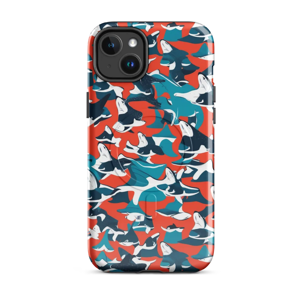 Riptide Arcade on MagSafe Tough Case for iPhone® — Front