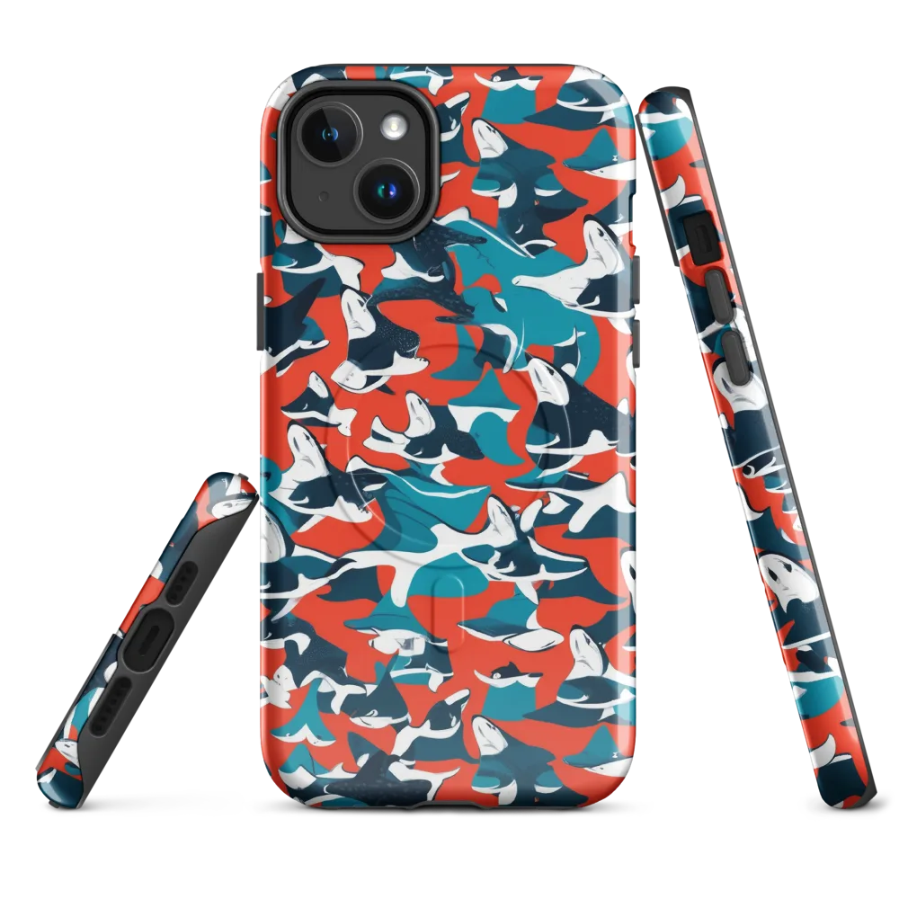 Riptide Arcade on MagSafe Tough Case for iPhone® — Front