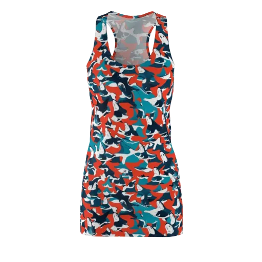 Riptide Arcade on a Racerback Dress