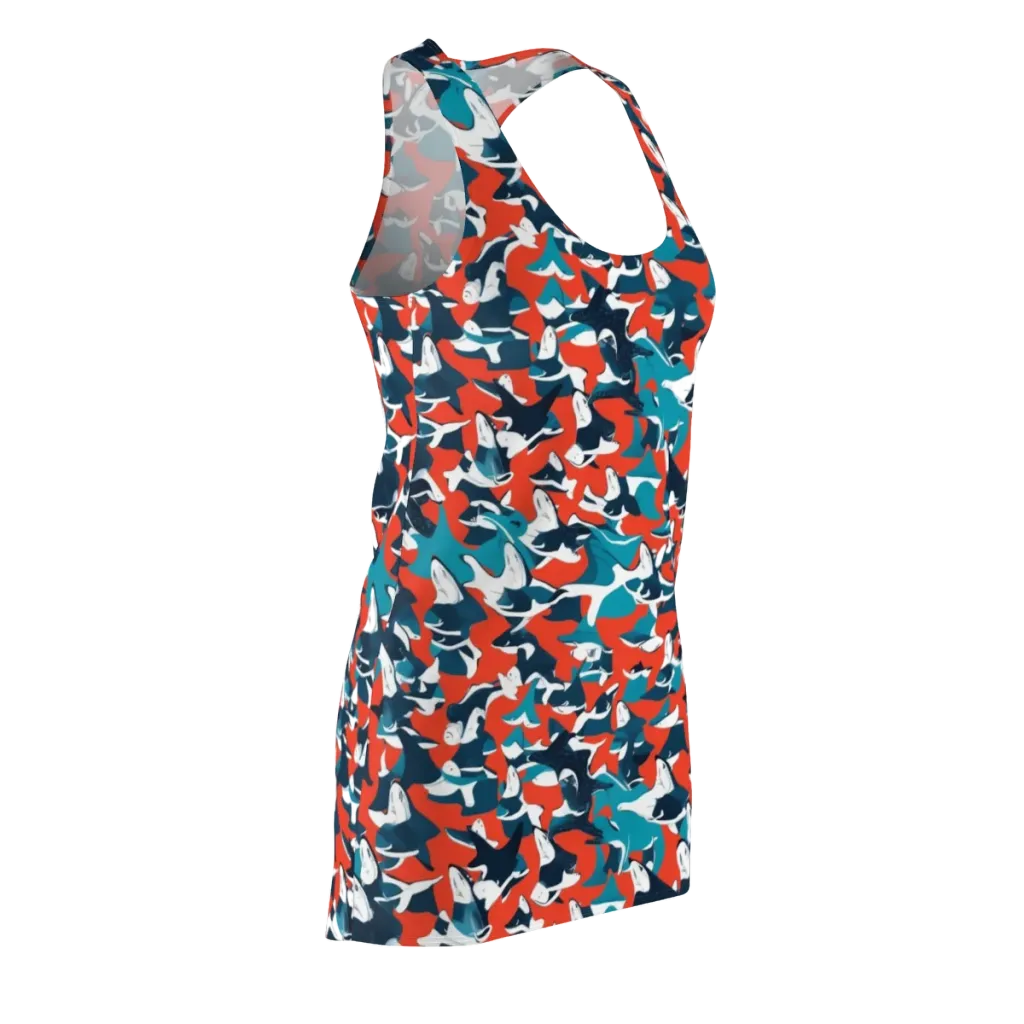Riptide Arcade on Racerback Dress — Front Side