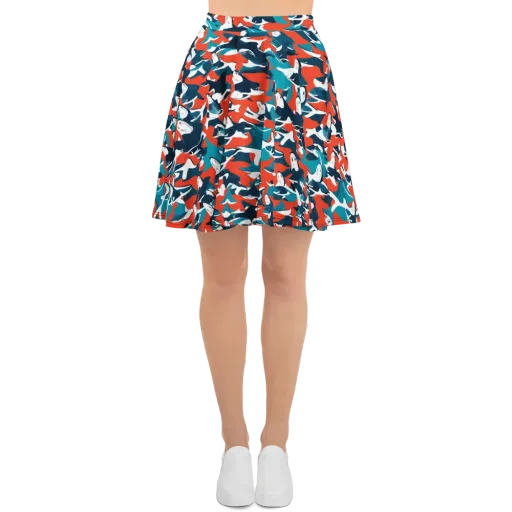Riptide Arcade on a Skater Skirt