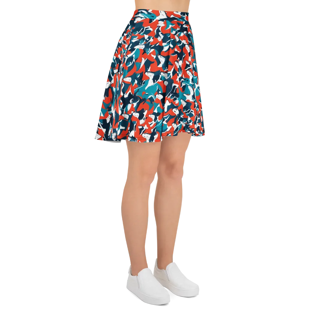 Riptide Arcade on Skater Skirt — Right
