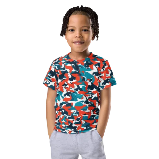 Riptide Arcade on a Kids Crew Neck T-Shirt