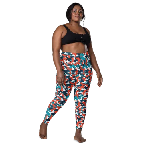 Riptide Arcade on a Leggings with Pockets