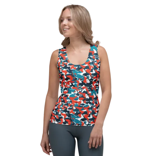 Riptide Arcade on a Women's Tank Top