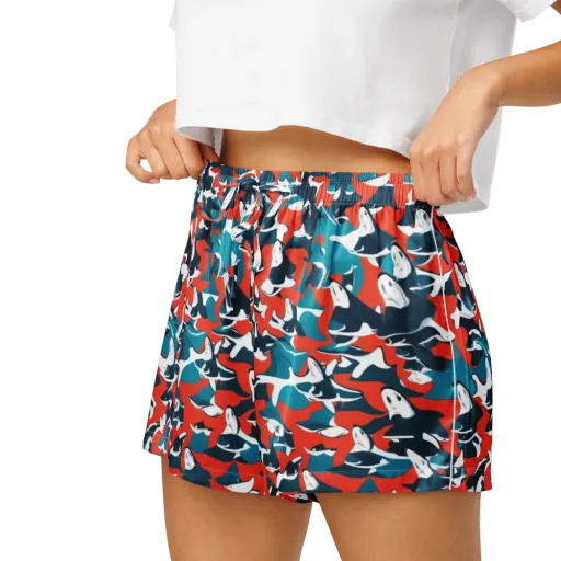 Riptide Arcade on a Women's Pajama Shorts
