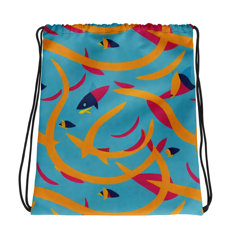Sunlit Shoal on Drawstring Bag — Photo