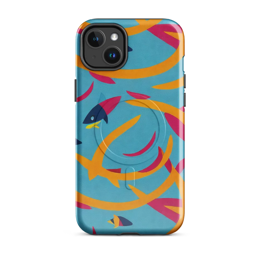 Sunlit Shoal on MagSafe Tough Case for iPhone® — Front