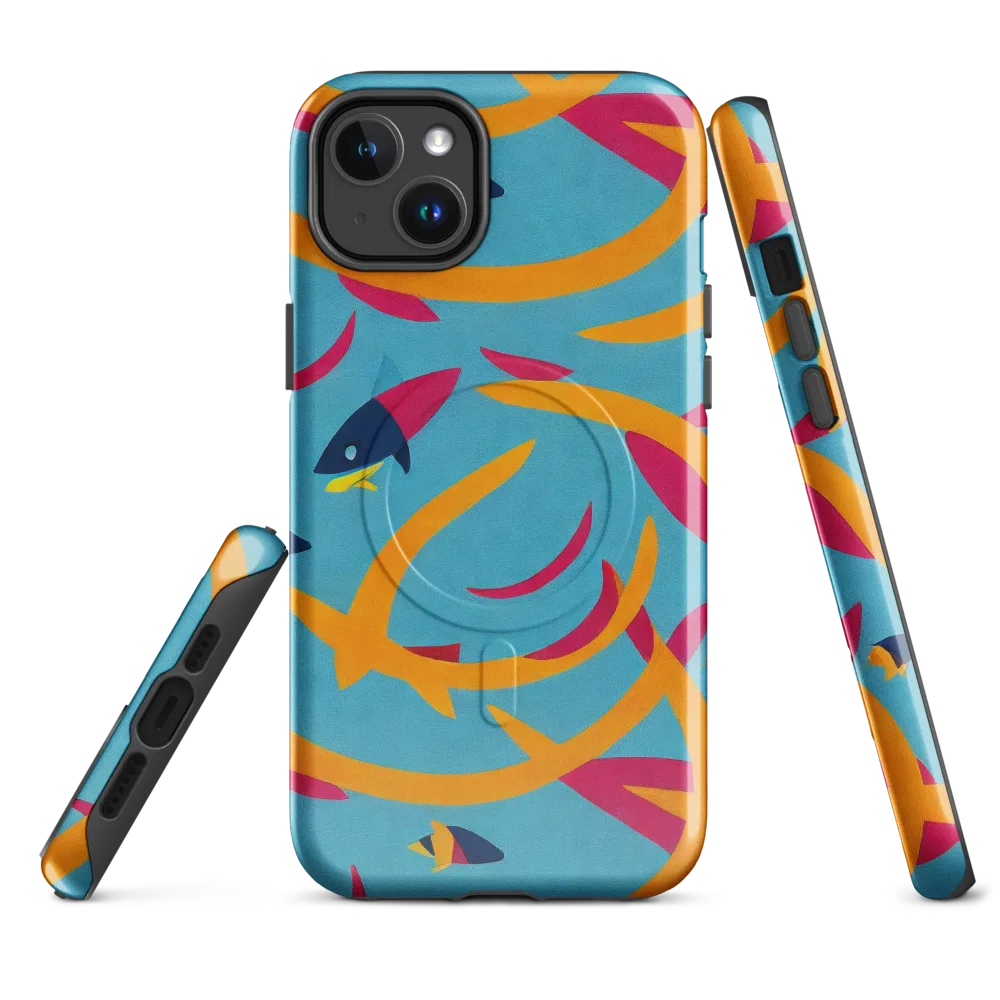 Sunlit Shoal on MagSafe Tough Case for iPhone® — Front