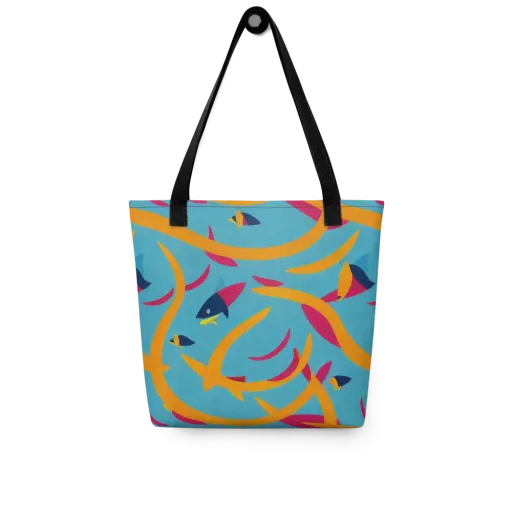 Sunlit Shoal on a Tote Bag