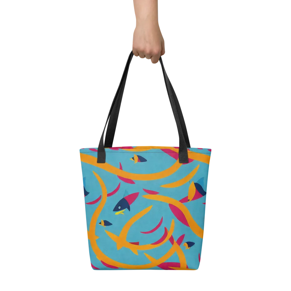 Sunlit Shoal on Tote Bag — Front