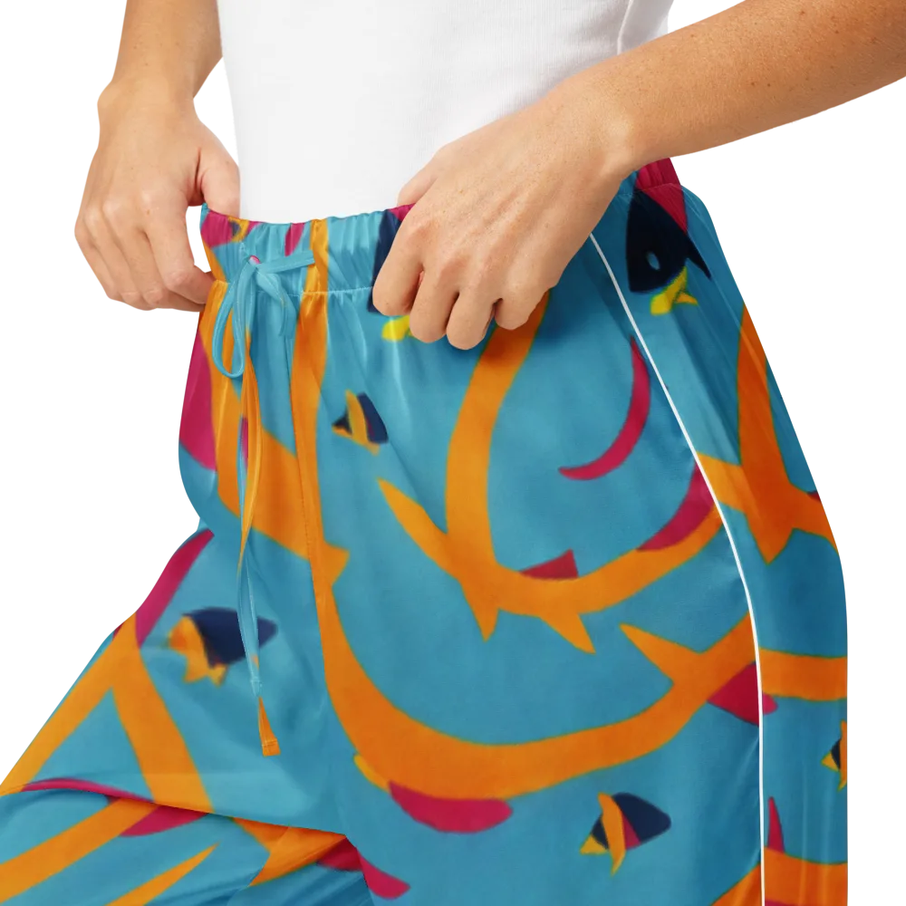 Sunlit Shoal on Women's Pajama Pants — Product details
