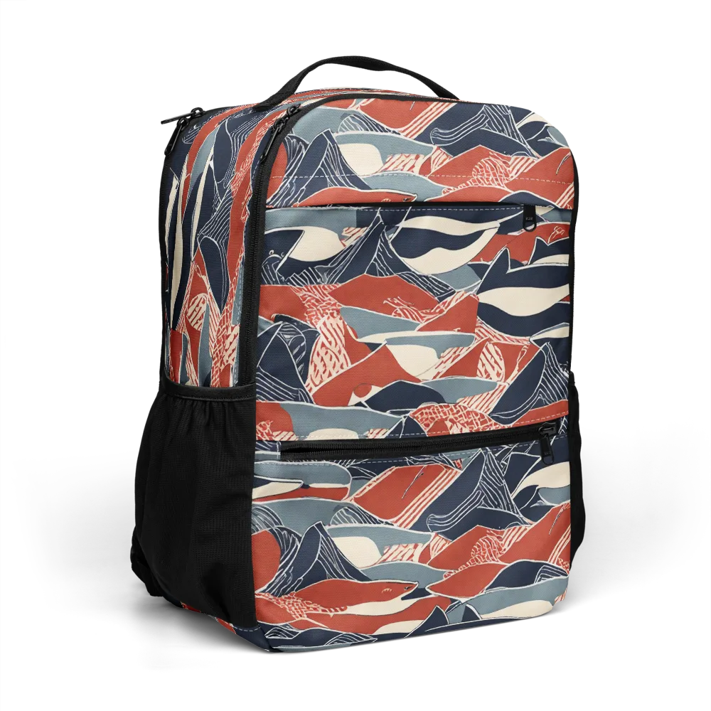 Redfin Rhapsody on Utility Backpack — Right Front