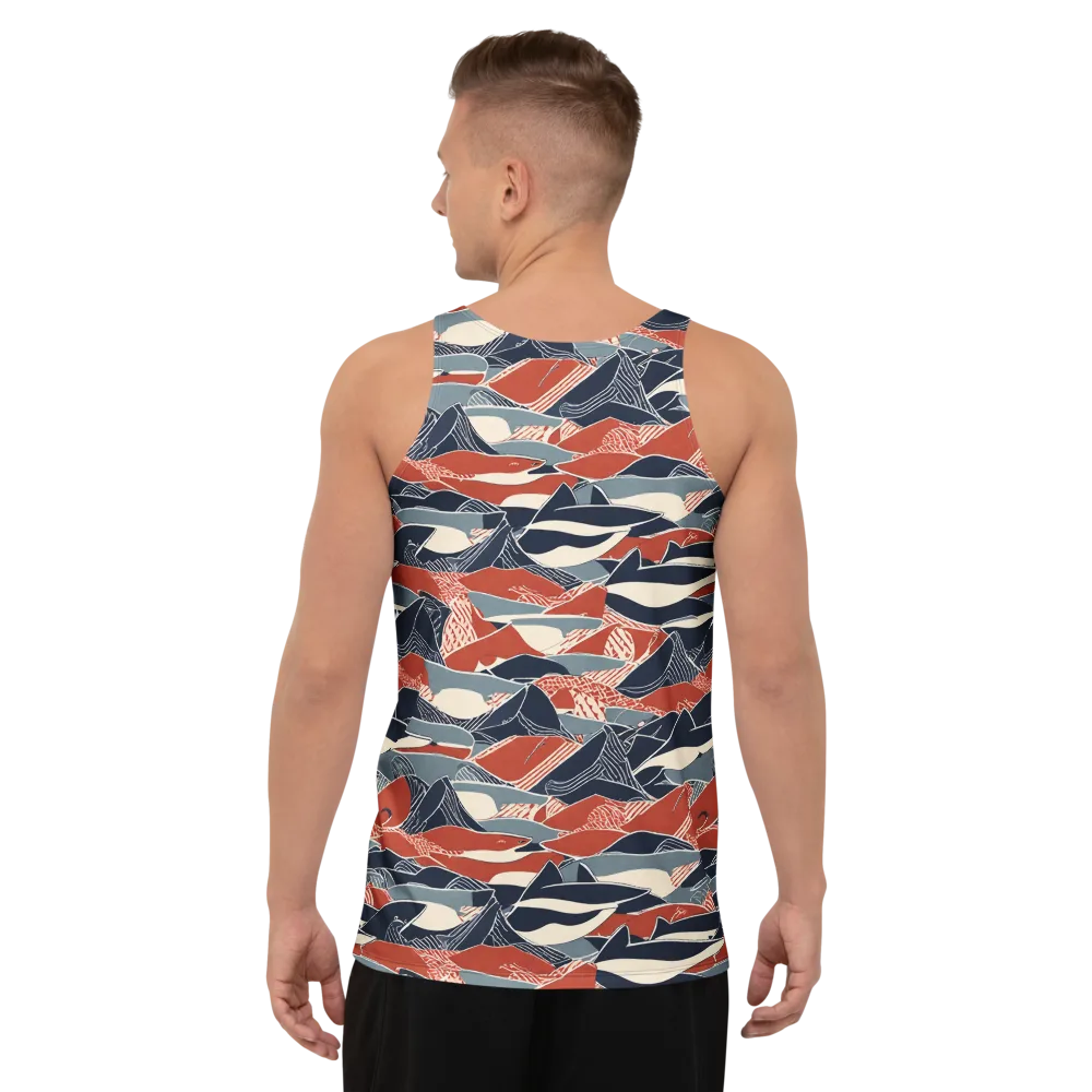 Redfin Rhapsody on Men's Tank Top — Back