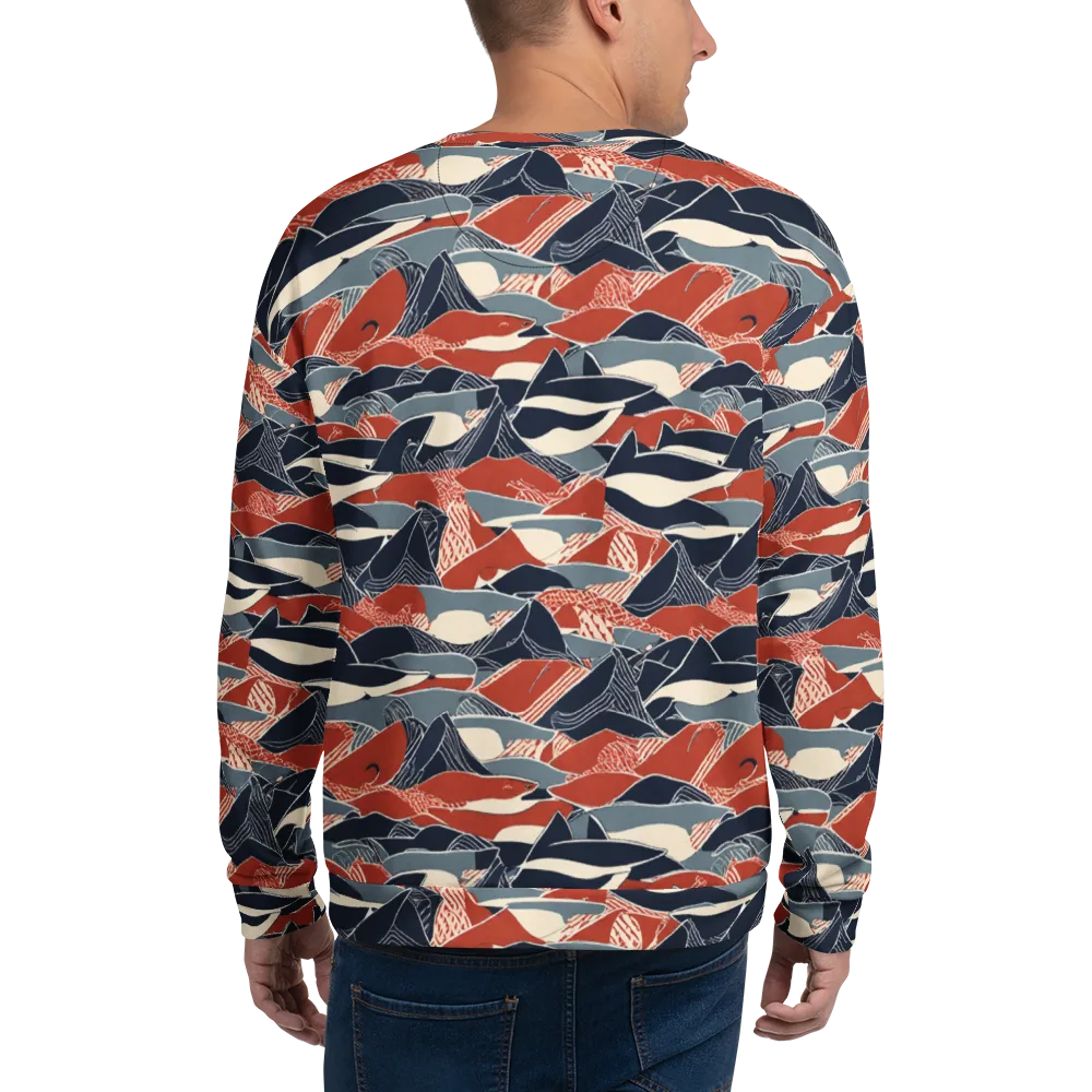 Redfin Rhapsody on Sweatshirt — Back
