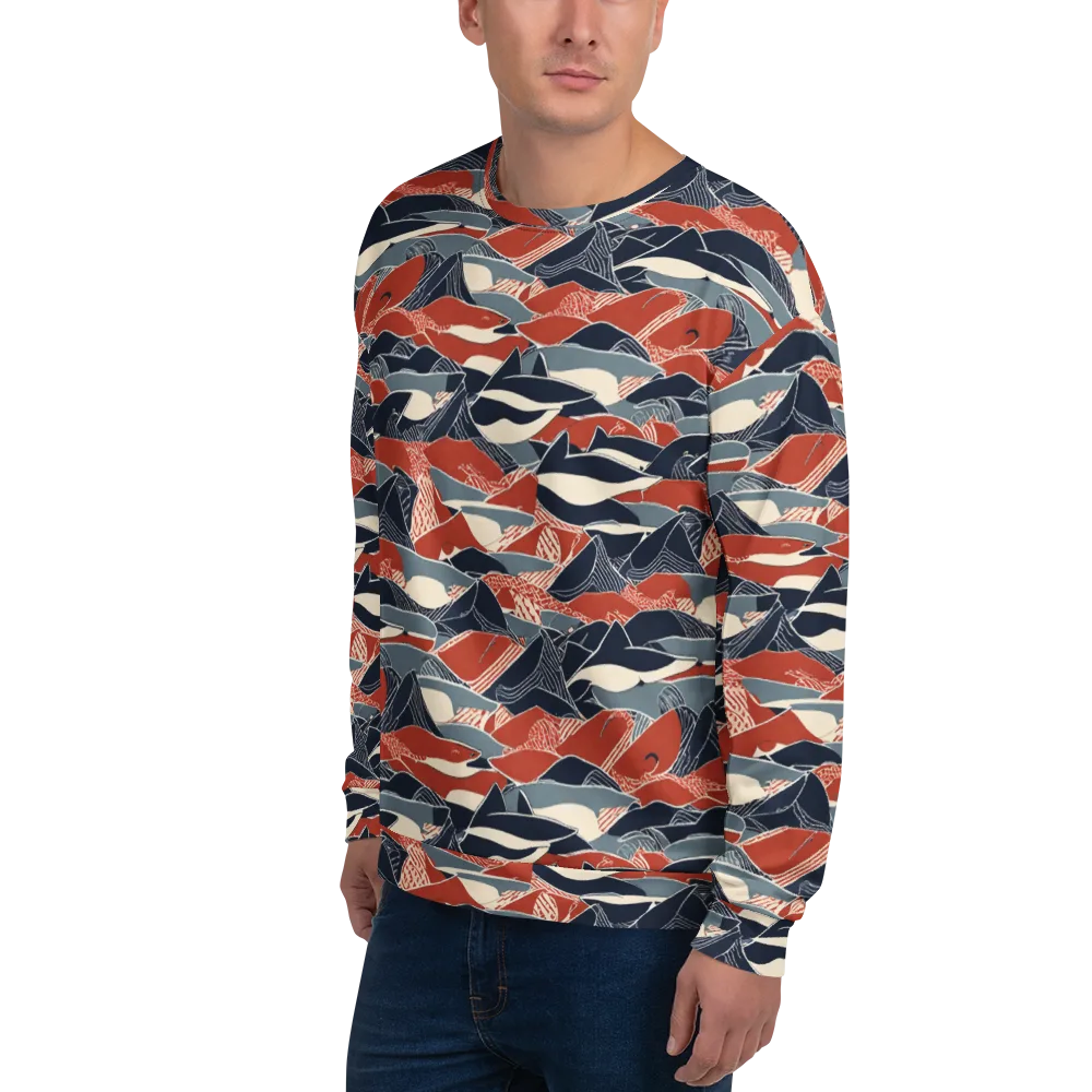 Redfin Rhapsody on Sweatshirt — Left Front