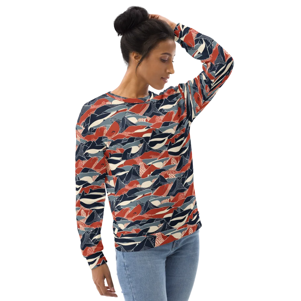 Redfin Rhapsody on Sweatshirt — Right Front