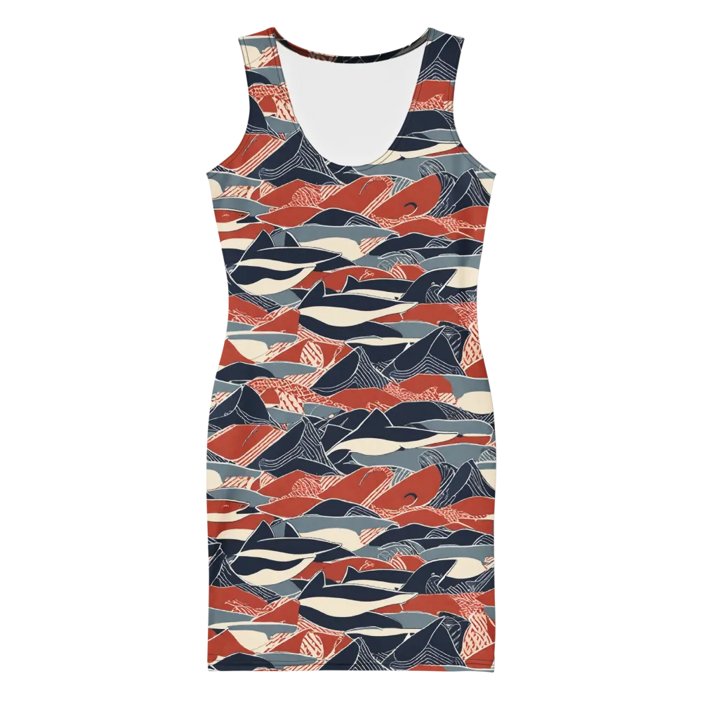Redfin Rhapsody on Bodycon Dress — Front
