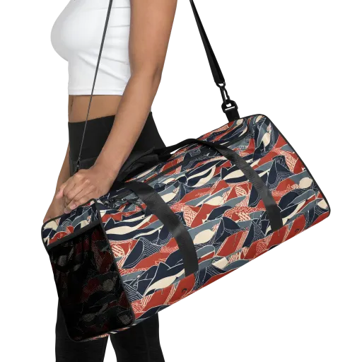 Redfin Rhapsody on a Duffle Bag