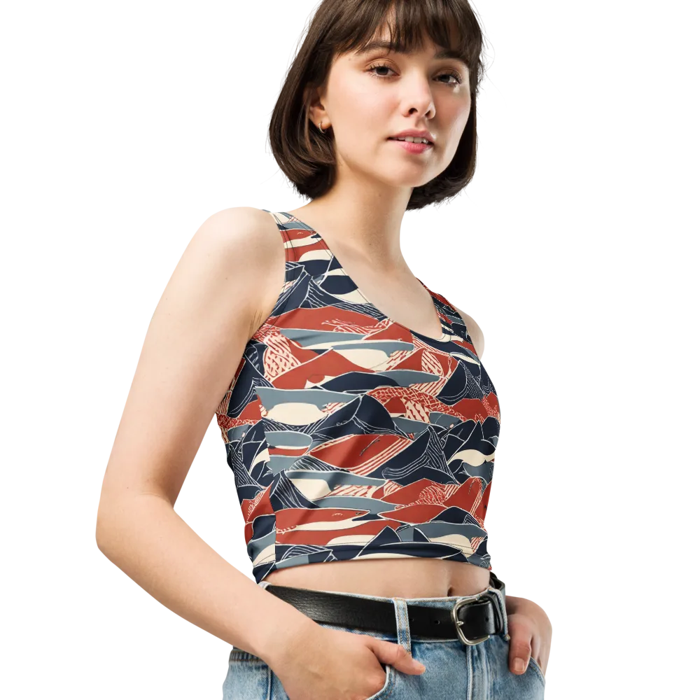 Redfin Rhapsody on Crop Top — Right Front