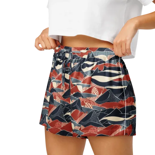 Redfin Rhapsody on a Women's Pajama Shorts