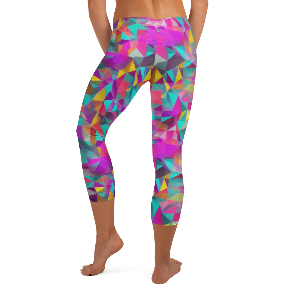 Prism Bazaar on Capri Leggings — Back