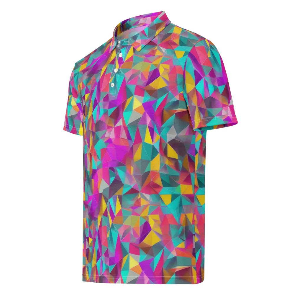 Prism Bazaar on Men's Slim Fit Polo Shirt — Left Front