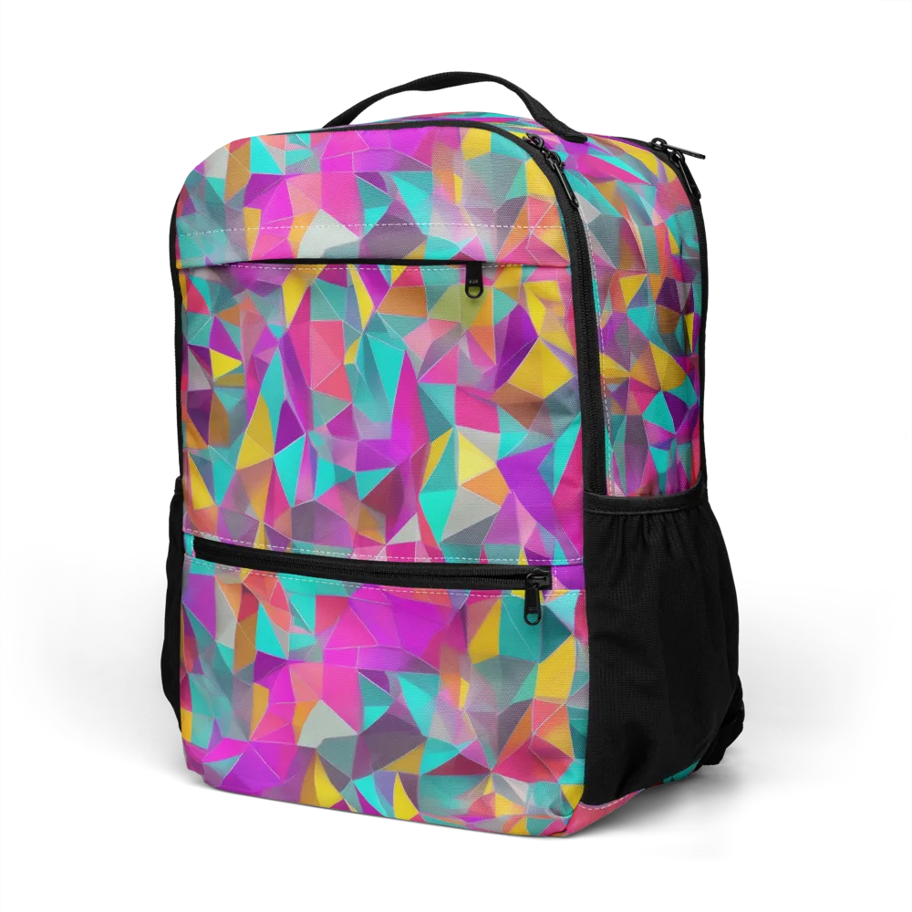 Prism Bazaar on Utility Backpack — Left Front