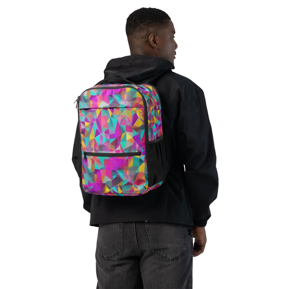 Prism Bazaar on Utility Backpack — Back