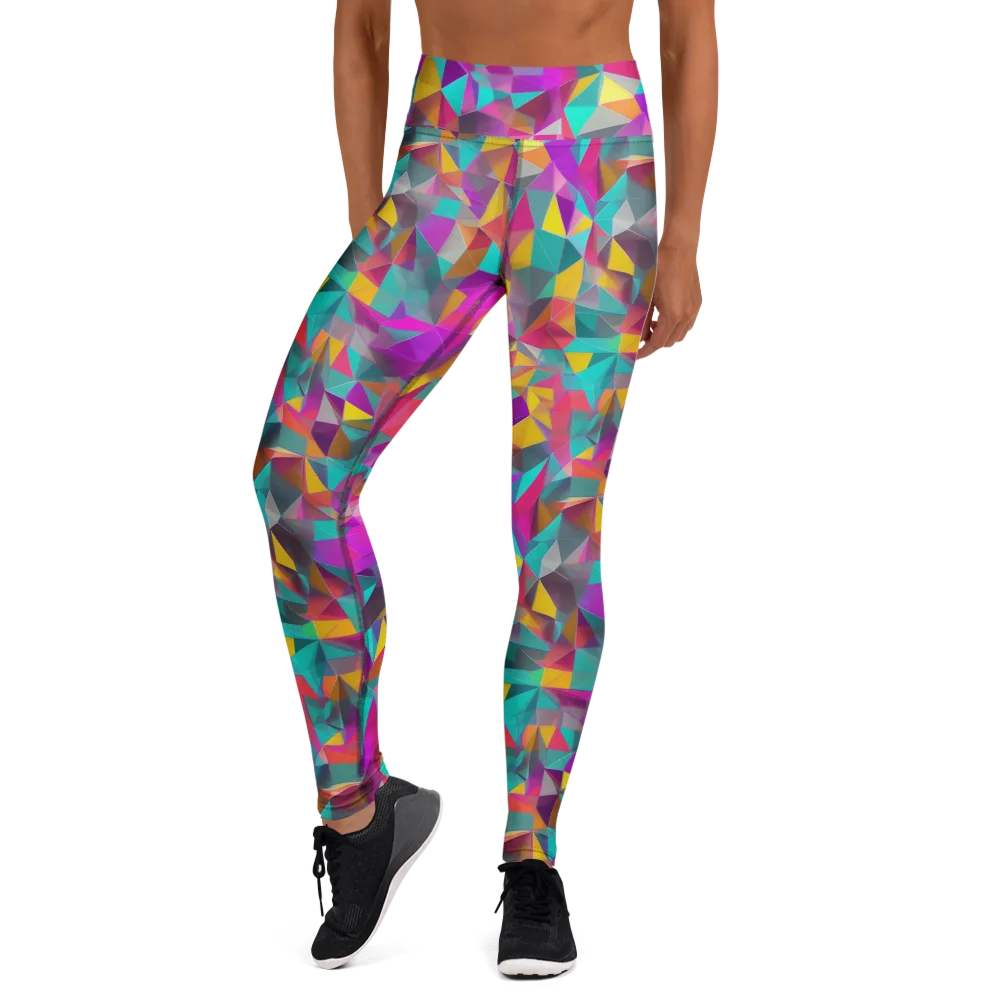 Prism Bazaar on Yoga Leggings — Front