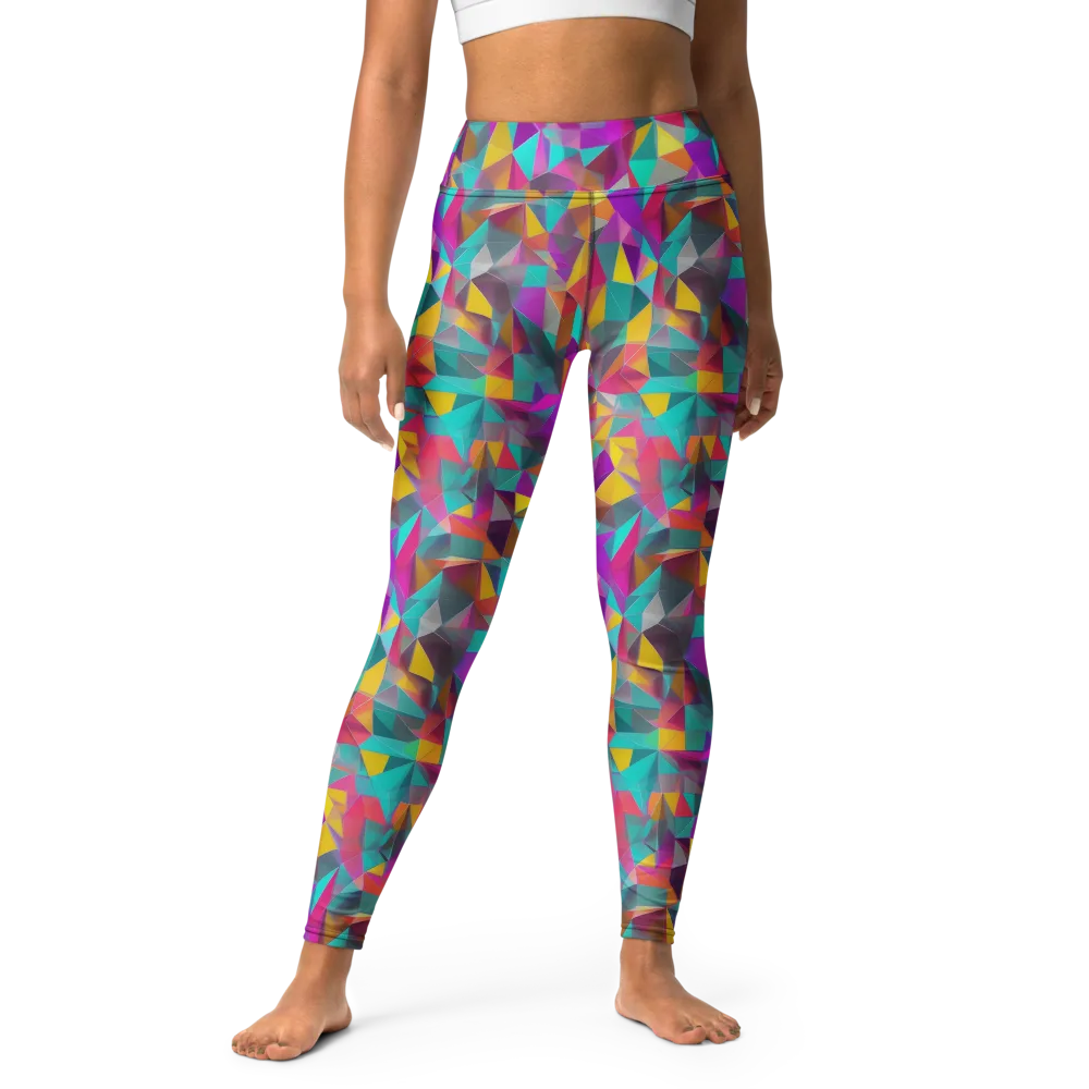 Prism Bazaar on Yoga Leggings — Front
