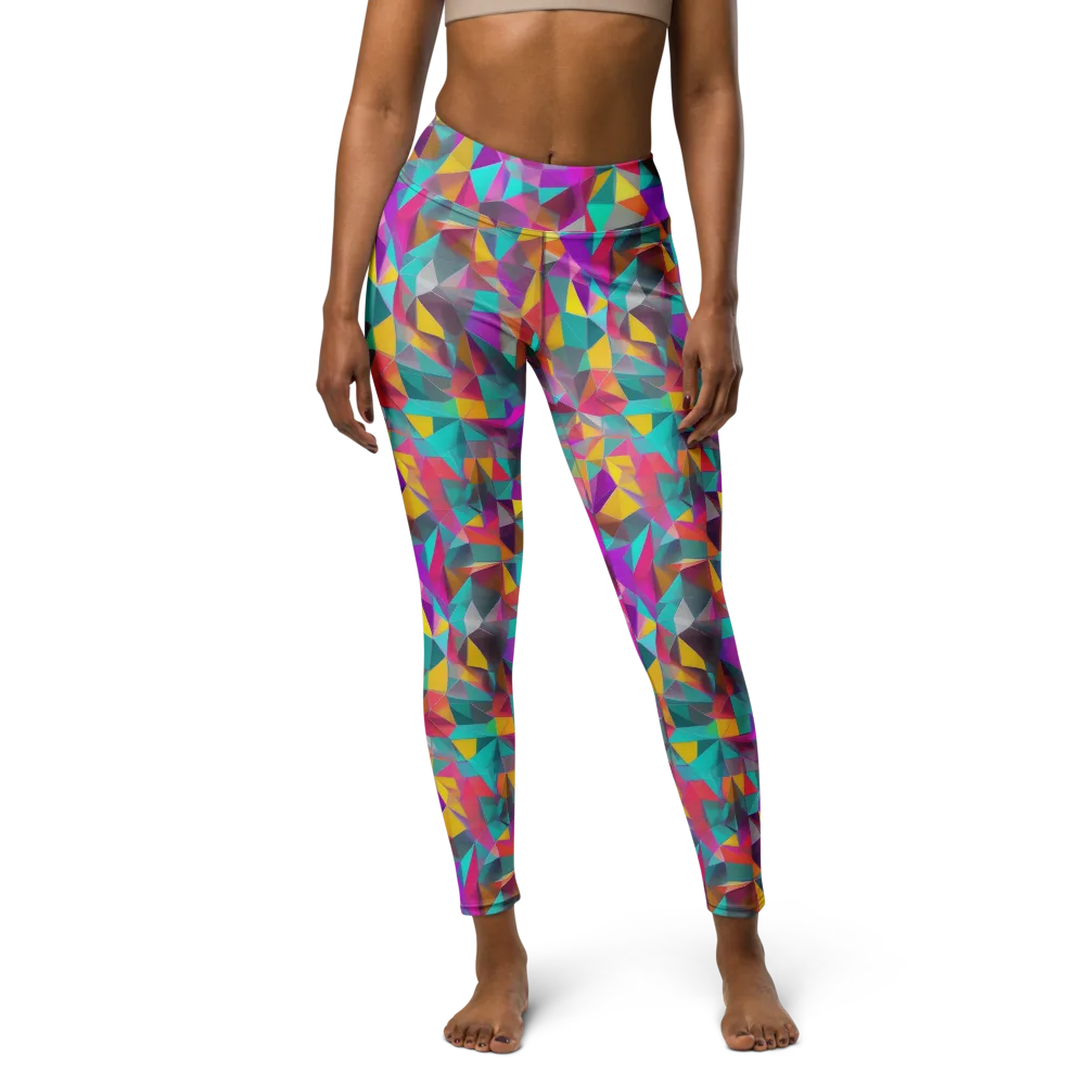 Prism Bazaar on Yoga Leggings — Front