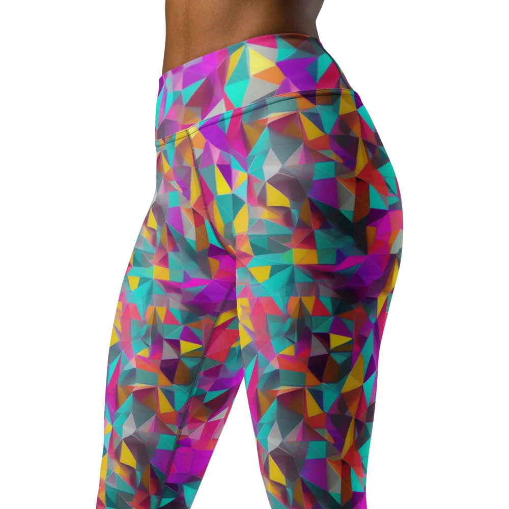 Prism Bazaar on Yoga Leggings — Left Front