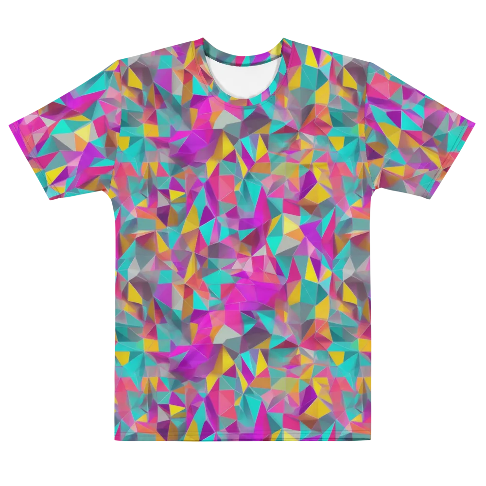 Prism Bazaar on Men's Cotton Crew Neck T-Shirt — Front
