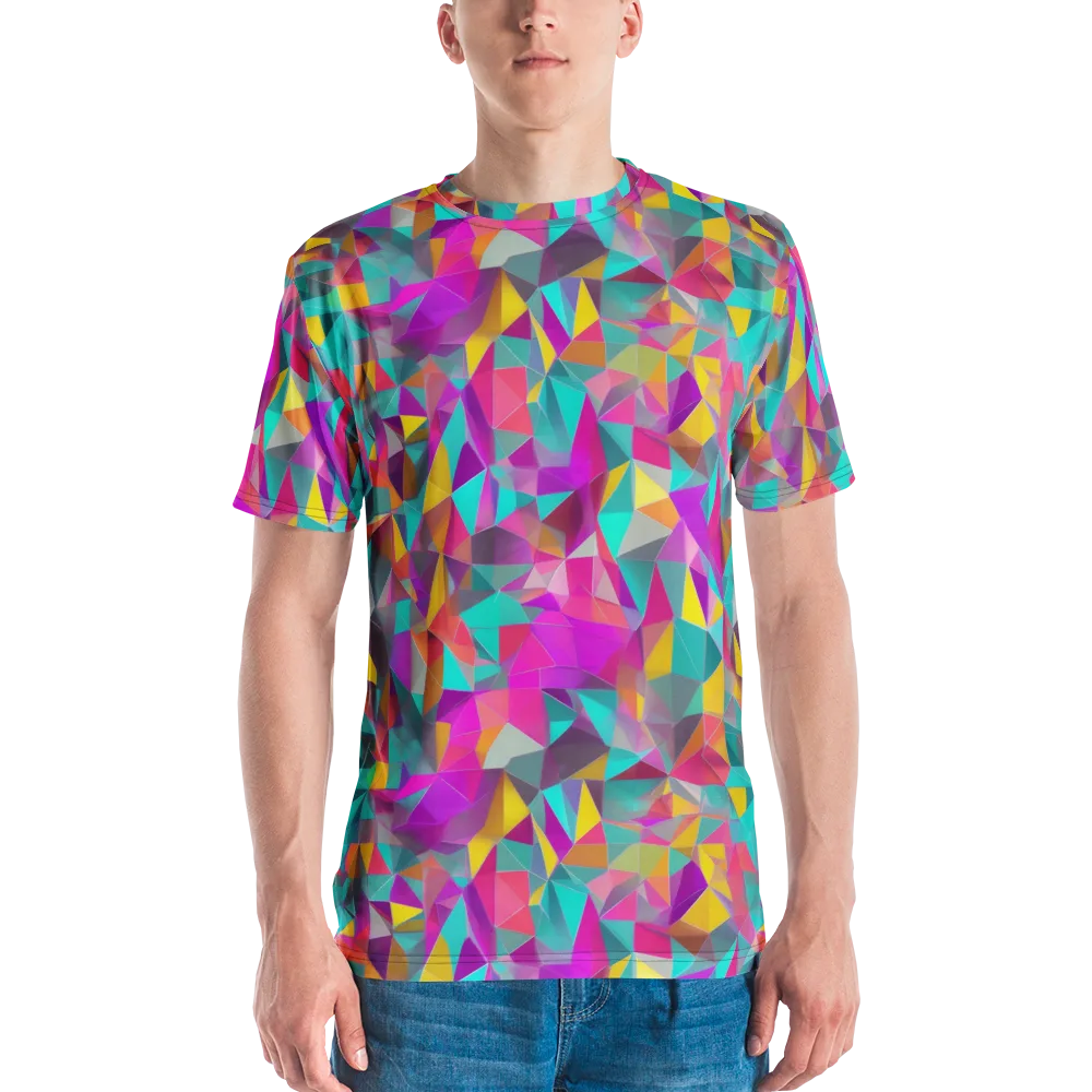 Prism Bazaar on Men's Crew Neck T-Shirt — Front