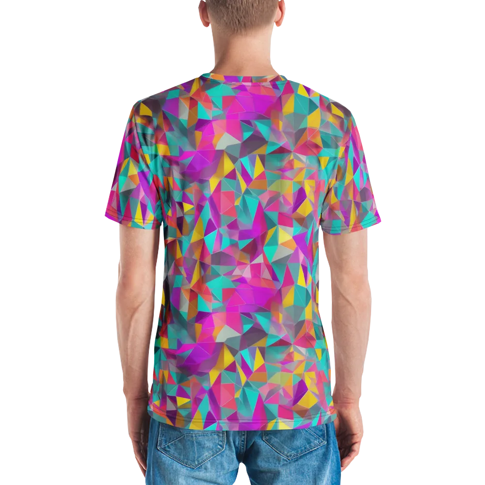 Prism Bazaar on Men's Crew Neck T-Shirt — Back