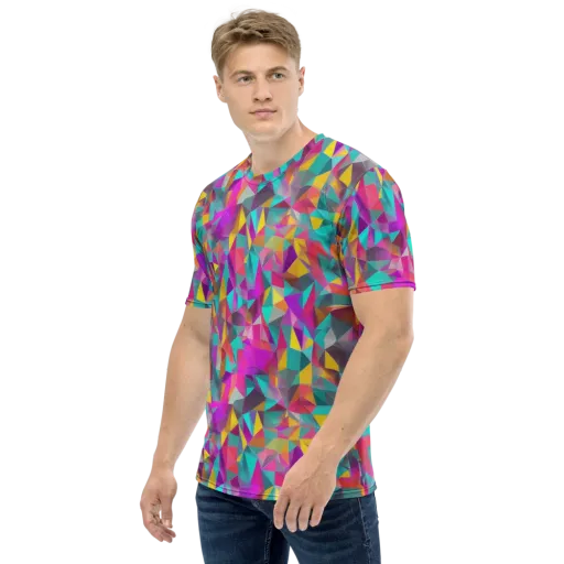 Prism Bazaar on a Men's Crew Neck T-Shirt