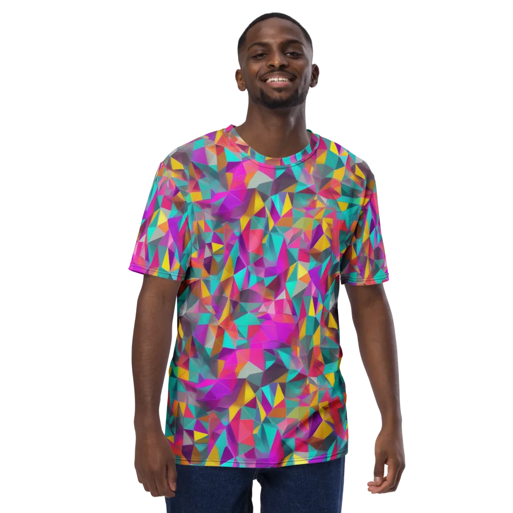 Prism Bazaar on Men's Crew Neck T-Shirt — Front