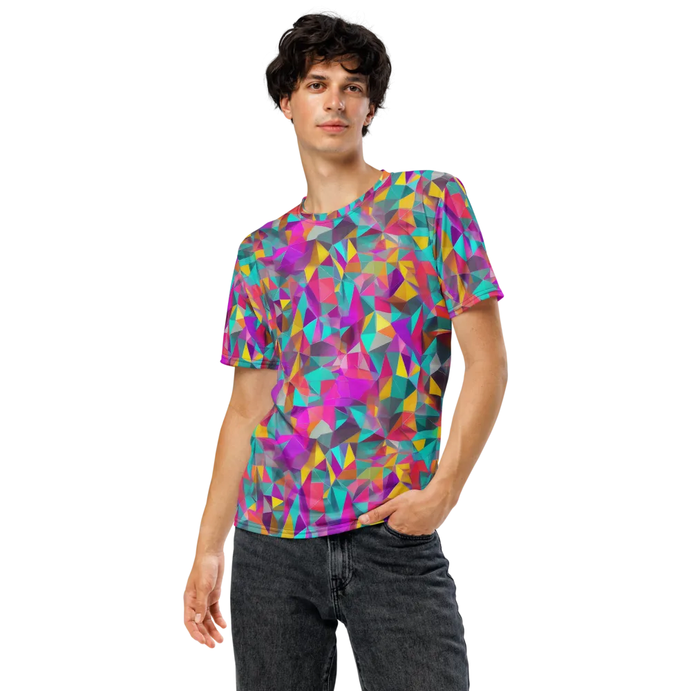 Prism Bazaar on Men's Crew Neck T-Shirt — Front