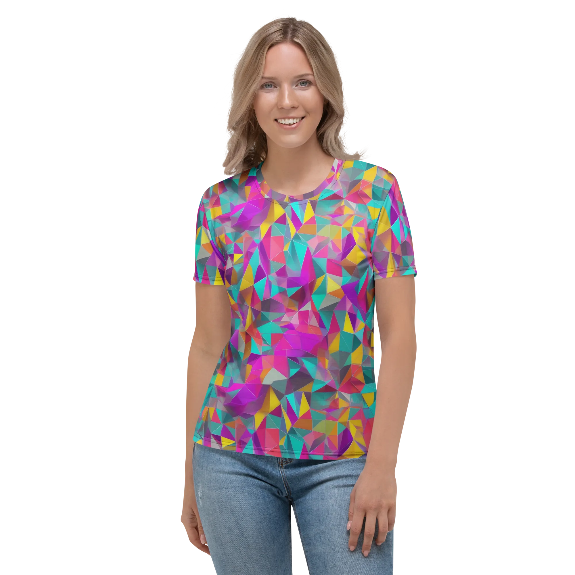 Prism Bazaar on Women's Crew Neck T-Shirt — Front