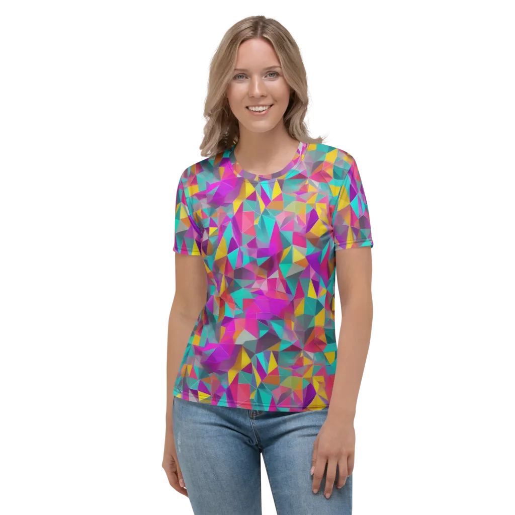 Prism Bazaar on Women's Crew Neck T-Shirt — Front