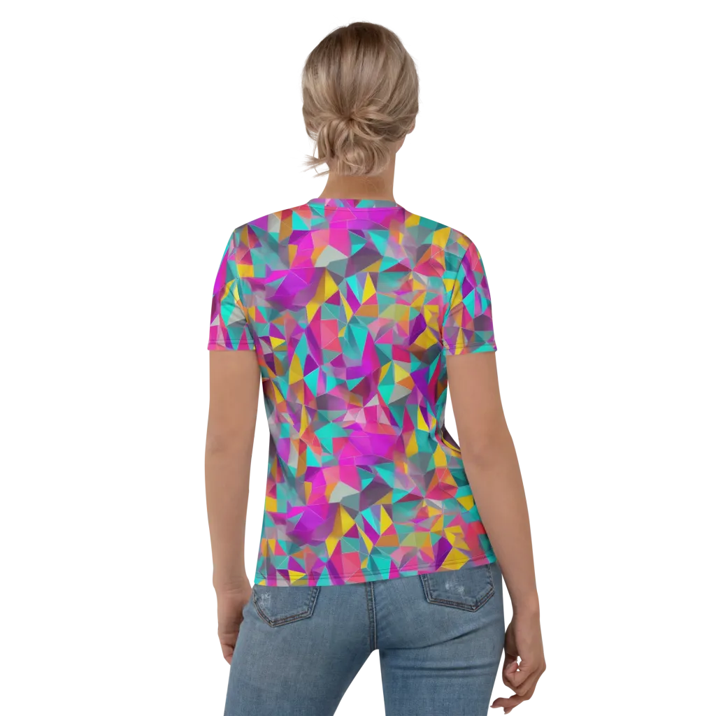 Prism Bazaar on Women's Crew Neck T-Shirt — Back