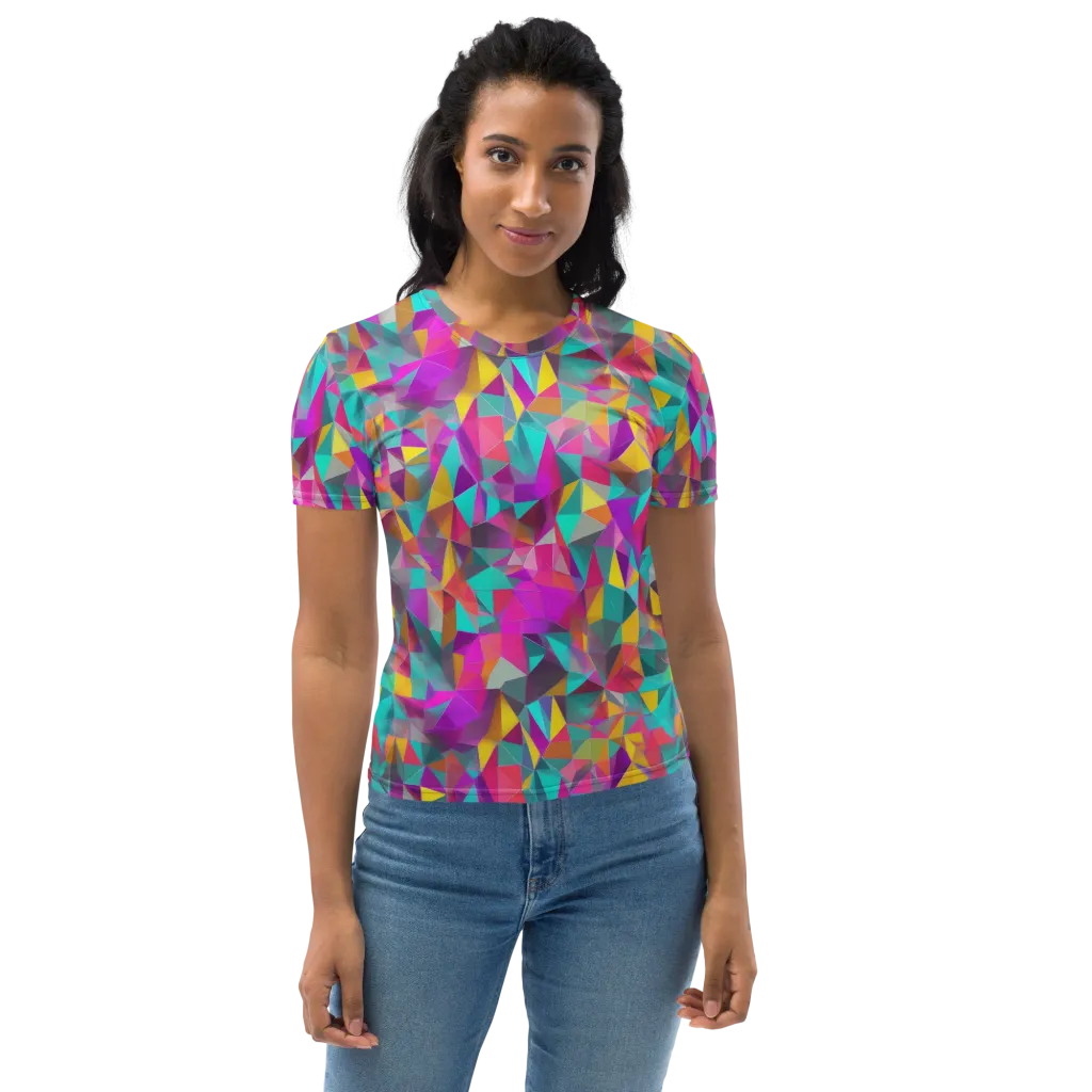 Prism Bazaar on Women's Crew Neck T-Shirt — Front