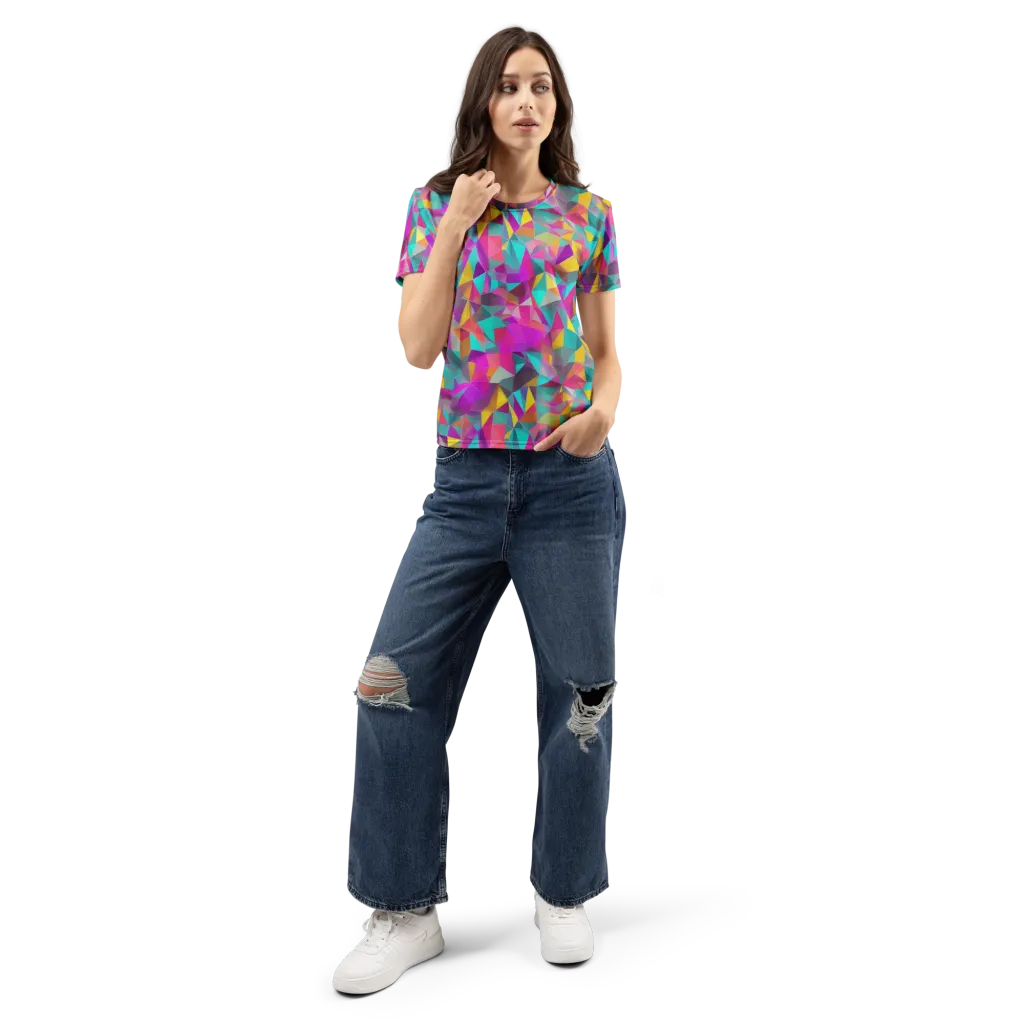 Prism Bazaar on Women's Crew Neck T-Shirt — Front