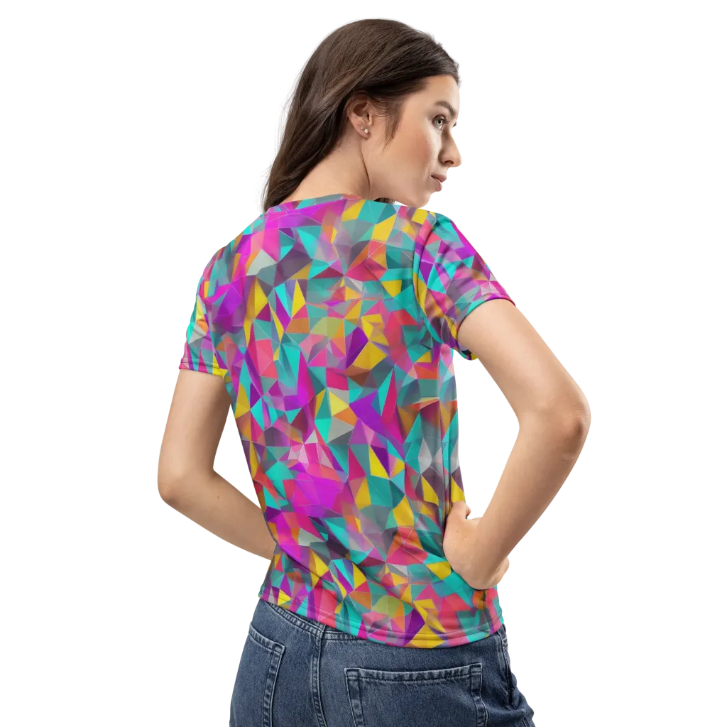 Prism Bazaar on Women's Crew Neck T-Shirt — Back