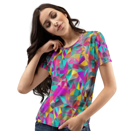 Prism Bazaar on a Women's Crew Neck T-Shirt