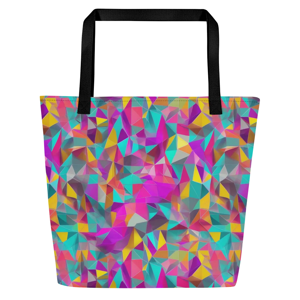 Prism Bazaar on Large Tote Bag W/ Pocket — Front