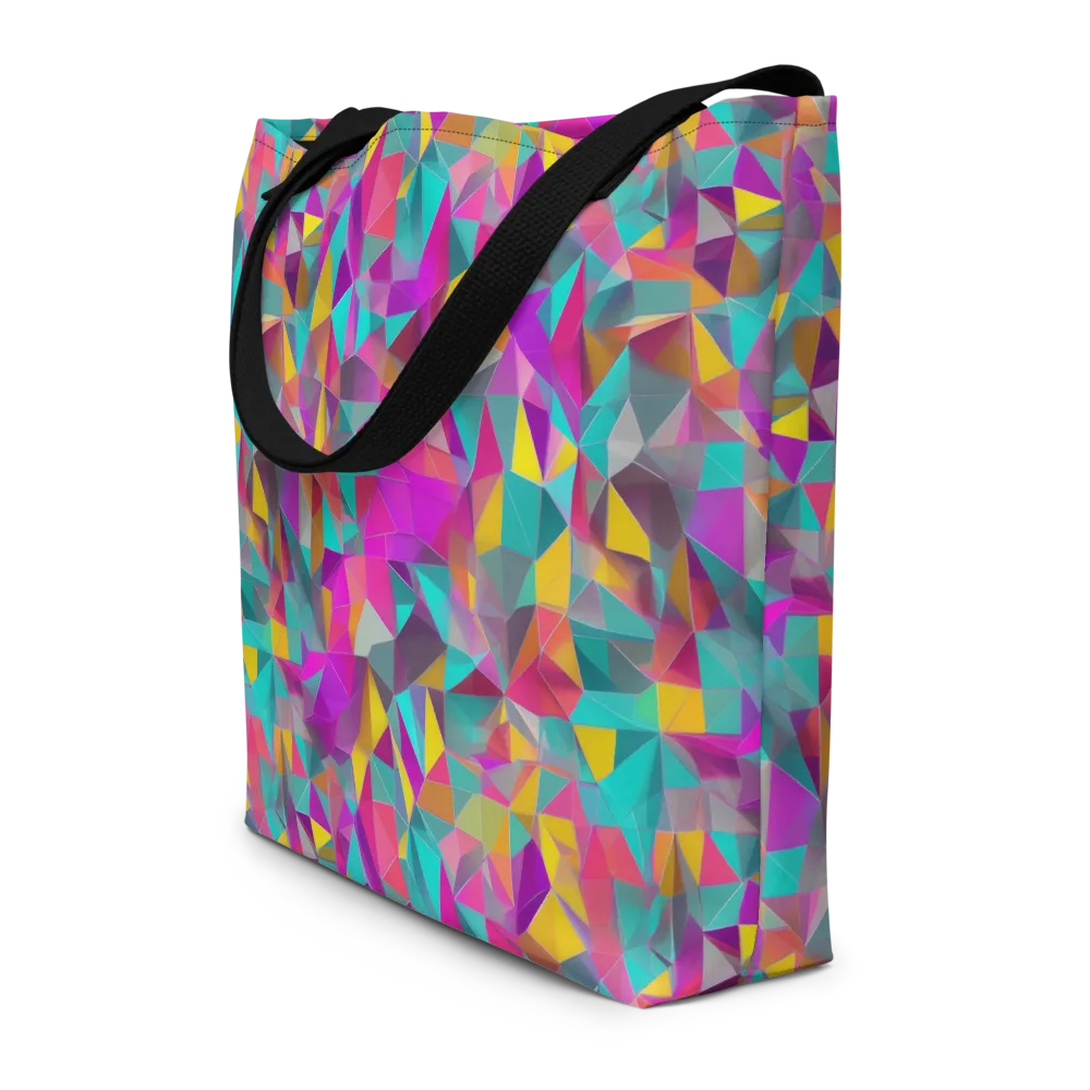 Prism Bazaar on Large Tote Bag W/ Pocket — Front